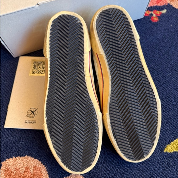 Golden Goose Midstar Cream Leather Platinum Star Leopard Backs - Picture 7 of 10